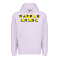 Lilac waffle hause Premium Hoodie - PixelWave