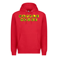 Red waffle hause Premium Hoodie - PixelWave