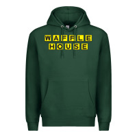 Sports Green waffle hause Premium Hoodie - PixelWave