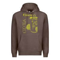 Coffee Clintons Iced Tea Premium Hoodie - PixelWave