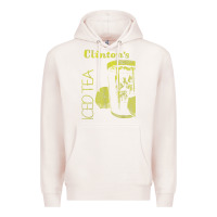 Pale Pink Clintons Iced Tea Premium Hoodie - PixelWave