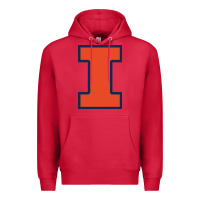 Cardinal illinois fighting illini Premium Hoodie - PixelWave