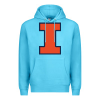 Ocean Blue illinois fighting illini Premium Hoodie - PixelWave