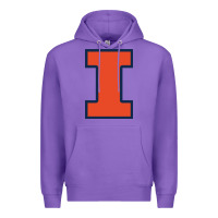 Purple illinois fighting illini Premium Hoodie - PixelWave