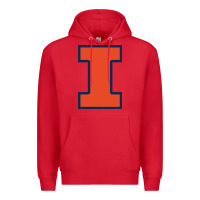 Red illinois fighting illini Premium Hoodie - PixelWave