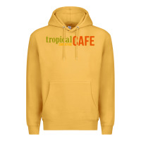 Mustard Tropical Smoothie Premium Hoodie - PixelWave