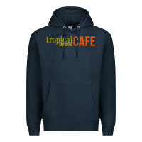 Navy Tropical Smoothie Premium Hoodie - PixelWave
