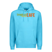 Ocean Blue Tropical Smoothie Premium Hoodie - PixelWave