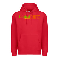 Red Tropical Smoothie Premium Hoodie - PixelWave
