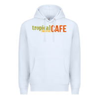 White Tropical Smoothie Premium Hoodie - PixelWave
