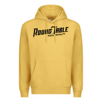 Antique Gold resto, round table pizza new Premium Hoodie - PixelWave