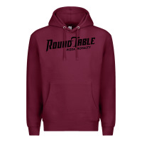 Burgundy resto, round table pizza new Premium Hoodie - PixelWave