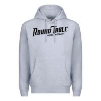 Heather Grey resto, round table pizza new Premium Hoodie - PixelWave