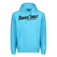 Ocean Blue resto, round table pizza new Premium Hoodie - PixelWave