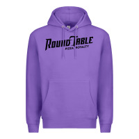 Purple resto, round table pizza new Premium Hoodie - PixelWave