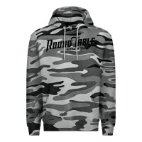 Slate Camo resto, round table pizza new Premium Hoodie - PixelWave