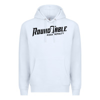 White resto, round table pizza new Premium Hoodie - PixelWave