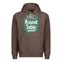 Coffee round table pizza Premium Hoodie - PixelWave