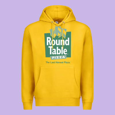 Round Table Pizza Premium Hoodie Designed By Pixelwave