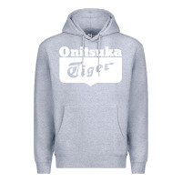 Heather Grey onitsuka tiger Premium Hoodie - PixelWave