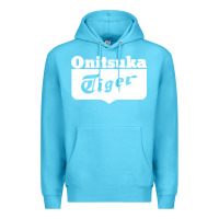 Ocean Blue onitsuka tiger Premium Hoodie - PixelWave