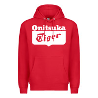 Red onitsuka tiger Premium Hoodie - PixelWave