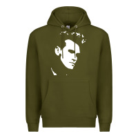 Army Green morrissey the smiths Premium Hoodie - PixelWave