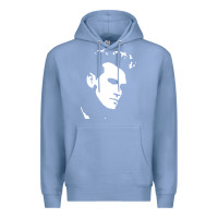 Colony Blue morrissey the smiths Premium Hoodie - PixelWave