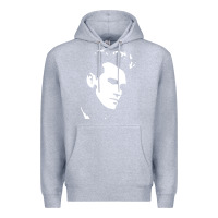 Heather Grey morrissey the smiths Premium Hoodie - PixelWave
