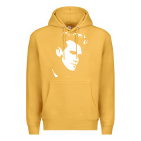 Mustard morrissey the smiths Premium Hoodie - PixelWave