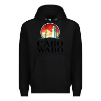 Black cabo wabo Premium Hoodie - PixelWave