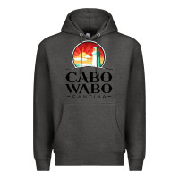 Charcoal Heather cabo wabo Premium Hoodie - PixelWave