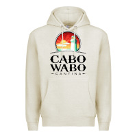 Oatmeal Heather cabo wabo Premium Hoodie - PixelWave