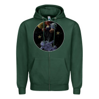 Sports Green Space Travel Zipper Hoodie - Bettercallsaul