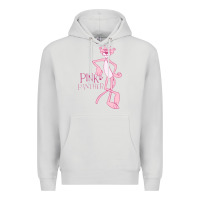 Dove Grey pink panther Premium Hoodie - PixelWave