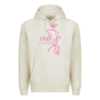 Oatmeal Heather pink panther Premium Hoodie - PixelWave