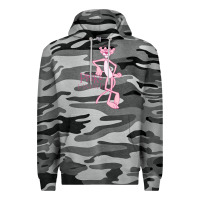 Slate Camo pink panther Premium Hoodie - PixelWave