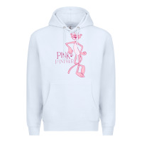 White pink panther Premium Hoodie - PixelWave
