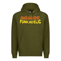 Army Green parliament funkadelic Premium Hoodie - PixelWave