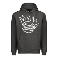 Charcoal Heather ween Premium Hoodie - PixelWave