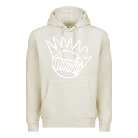 Oatmeal Heather ween Premium Hoodie - PixelWave