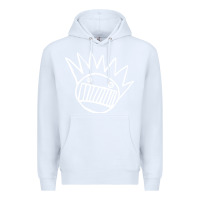 White ween Premium Hoodie - PixelWave