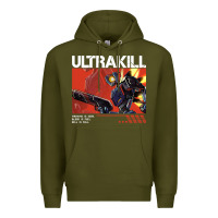 Army Green the merch ultrakill 1 Premium Hoodie - PixelWave