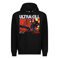 Black the merch ultrakill 1 Premium Hoodie - PixelWave