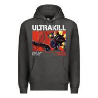 Charcoal Heather the merch ultrakill 1 Premium Hoodie - PixelWave