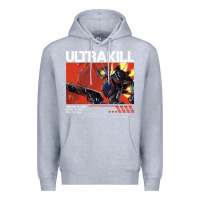 Heather Grey the merch ultrakill 1 Premium Hoodie - PixelWave