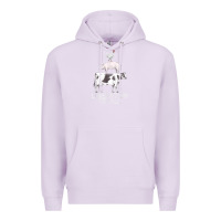 Lilac liberation to all vegan vegetarian food animal love Premium Hoodie - PixelWave
