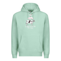 Seafoam liberation to all vegan vegetarian food animal love Premium Hoodie - PixelWave