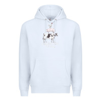 White liberation to all vegan vegetarian food animal love Premium Hoodie - PixelWave
