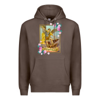 Coffee St Michael the Archangel - Protector Catholic Church Angel Premium Hoodie - PixelWave